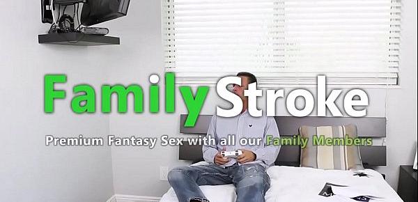  FamilyStroke.net - Petite Teen Fucking Daddy and Bro